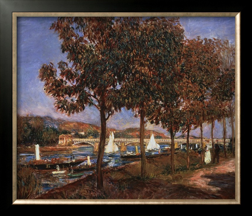 Le Pont D Argenteuil - Pierre Auguste Renoir Painting